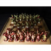 Šachy - dračí (malované)