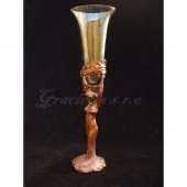 Glass - motive Art nouveau 